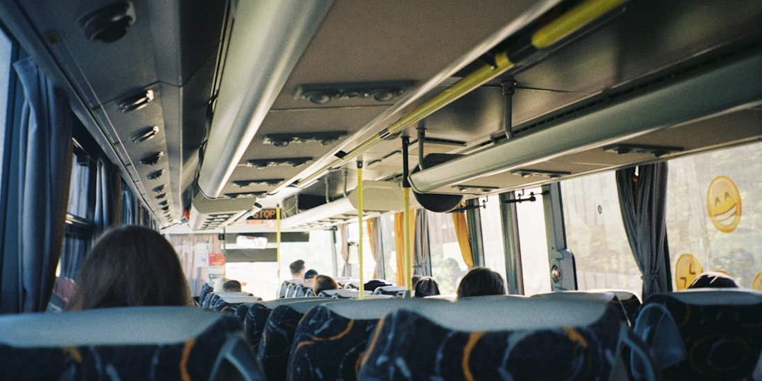 Intérieur d'un car couchette