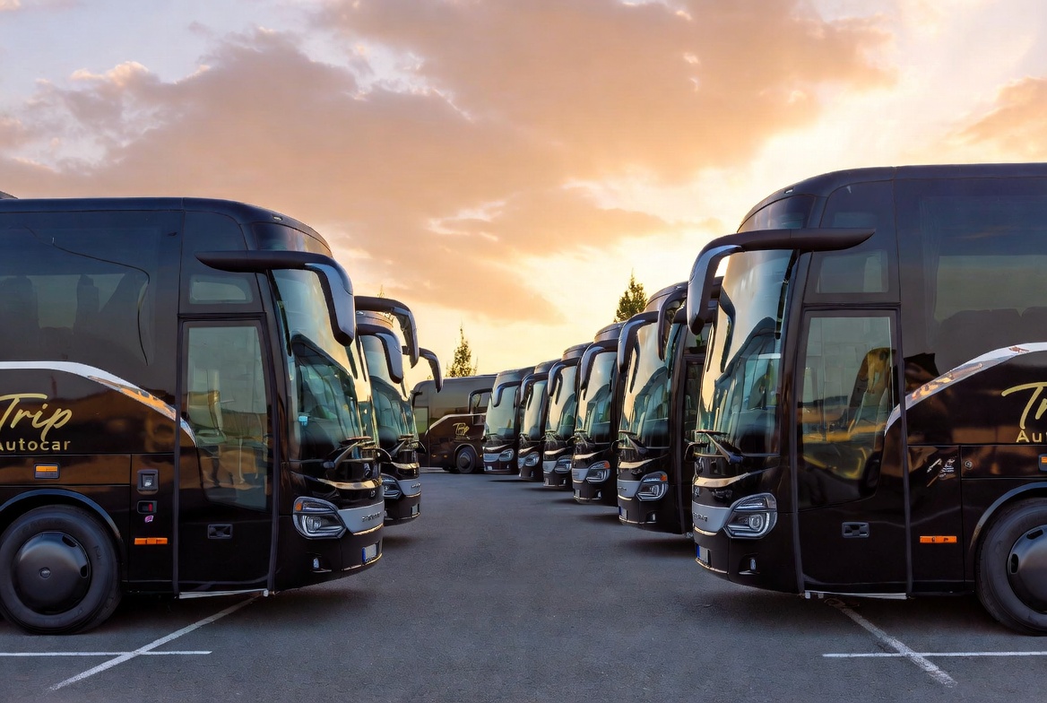 Flotte d'autocars premium Trip Autocar