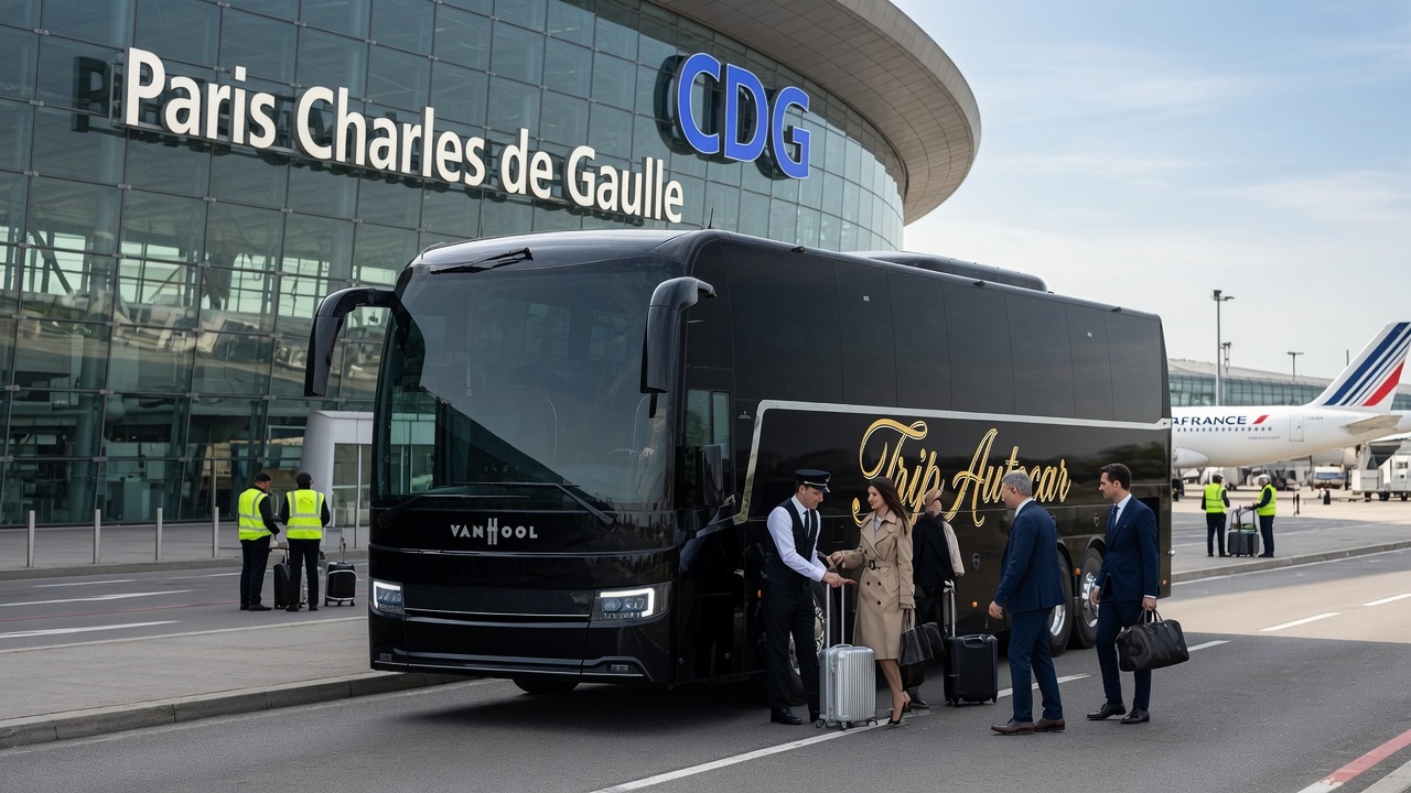 Transfert aéroport en autocar